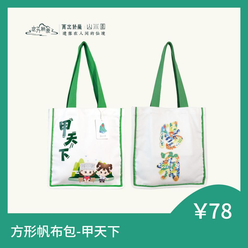 方形帆布包 - 甲天下